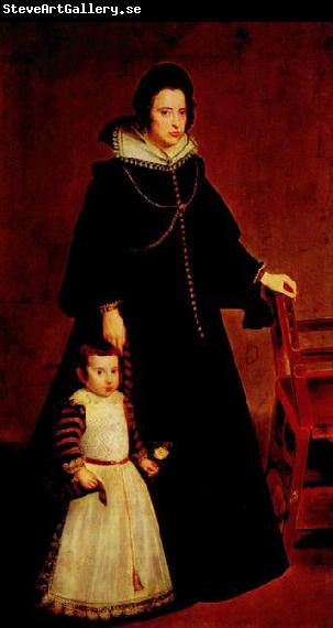 Diego Velazquez Dona Antonia de Ipenarrieta y Galdos y su hijo don Luis